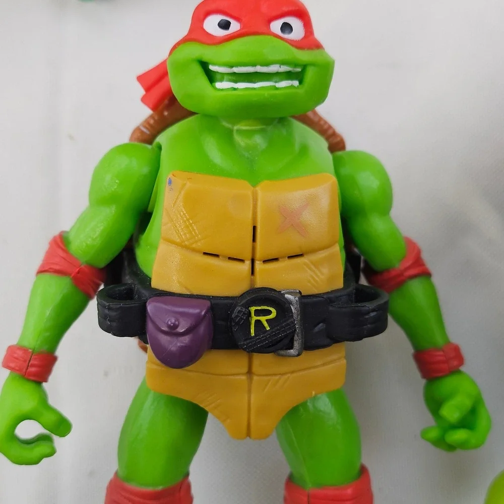 Playmates TMNT Mutant Mayhem Figure Lot Leonardo Raphael Michelangelo 2023 83350